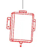 Mahindra Tractor Coolant Overflow Tank 006015664B91 Mahindra Direct Parts