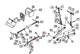 Mahindra Tractor Cotter Snap Pin 05230110000 Mahindra