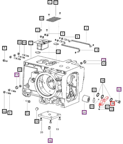 Mahindra Tractor Coupling Holding Spring 006504413D1 Mahindra Direct Parts