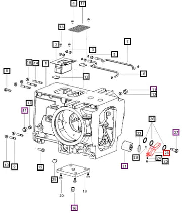 Mahindra Tractor Coupling Holding Spring 006504413D1 Mahindra Direct Parts