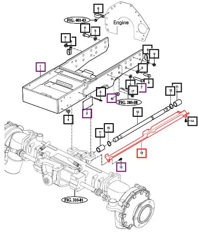 Mahindra Tractor Cover Comp 4Wd Shaft 12384102300GB Mahindra Direct Parts