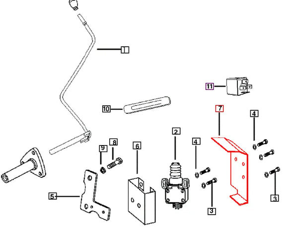 Mahindra Tractor Cover Guard 000043136C11 Mahindra Direct Parts