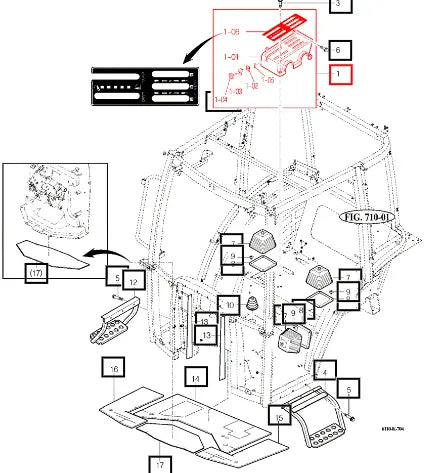 Mahindra Tractor Cover Sub, Lever 14527095400 Mahindra Direct Parts