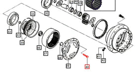 Mahindra Tractor Cylinder Bolt - Gear Carrier 006506197C1 Mahindra Direct Parts