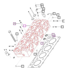 Mahindra Tractor Cylinder Head 000020780E05