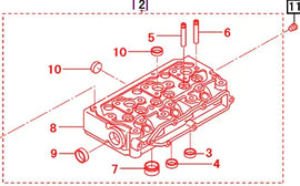 Mahindra Tractor Cylinder Head 31B01-13042 Mahindra