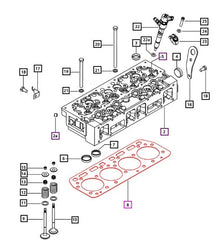 Mahindra Tractor Cylinder Head Gasket 006028289D2