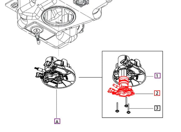 Mahindra Tractor DEF Pump Module 006034326D1 Mahindra Direct Parts