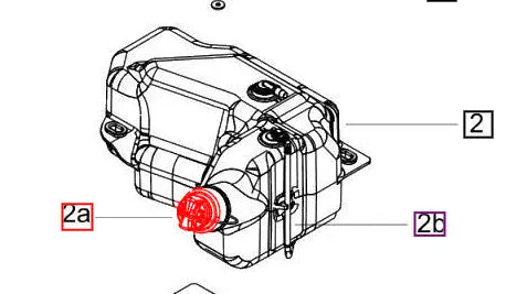 Mahindra Tractor DEF Tank Cap Mahindra Direct Parts