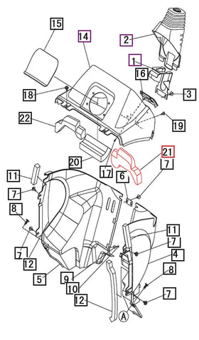 Mahindra Tractor Dash Cushion 19562657000 Mahindra Direct Parts