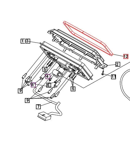 Mahindra Tractor Dash Gauge Seal 10462859000 Mahindra Direct Parts