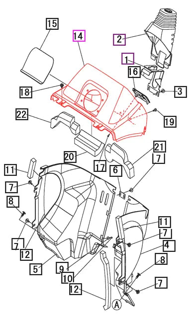 Mahindra Tractor Dash Panel 19572935000 Mahindra Direct Parts