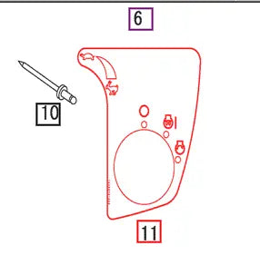 Mahindra Tractor Dash Panel Decal 19458761000 Mahindra Direct Parts