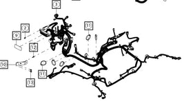 Mahindra Tractor Dashboard Wiring Harness 008901483N91 Mahindra Direct Parts