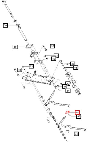Mahindra Tractor Dc Lever Knob 007637779U91 Mahindra Direct Parts