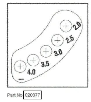 Mahindra Tractor Decal Informational AME020377 Mahindra Direct Parts