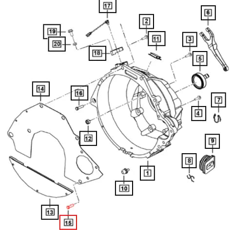 Mahindra Tractor Di-hex.head Flange Bolt M 6 X 1-12 0024615 Mahindra Direct Parts