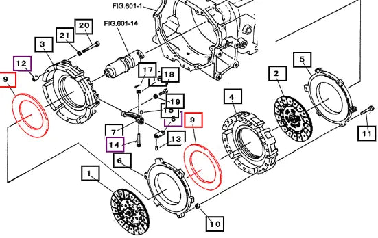 Mahindra Tractor Diaphragm Spring 19631114170 Mahindra Direct Parts
