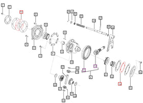 Mahindra Tractor Differential Mounting Shim 006505231D1 Mahindra Direct Parts