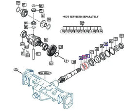 Mahindra Tractor Differential Shim .2 Thick 14152050160 Mahindra