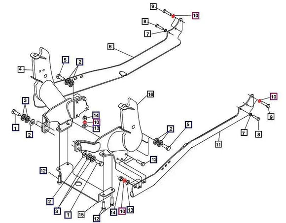 Mahindra Tractor Disc Lockwasher KMW05402027 Mahindra Direct Parts