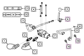 Mahindra Tractor Double Spool Rear Remote Kit (Cab Models) 008032508K51 Mahindra Direct Parts