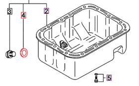 Mahindra Tractor Drain Plug Crush Washer Seal MD050317 Mahindra