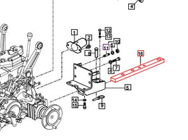 Mahindra Tractor Draw Bar 14725200010GB Mahindra Direct Parts