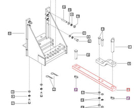 Mahindra Tractor Drawbar H08016952U01 Mahindra Direct Parts