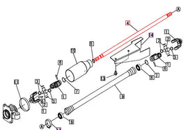 Mahindra Tractor Drive Shaft Front 19452911000 Mahindra Direct Parts