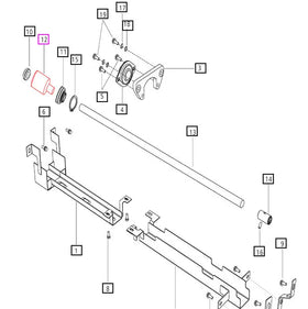 Mahindra Tractor Driveshaft Coupler 006505828D91 Mahindra Direct Parts