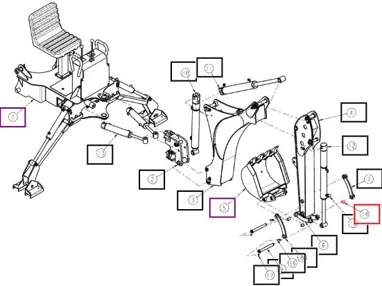 Mahindra Tractor Du Bush 25x28x25l ANSDB255N015 Mahindra Direct Parts