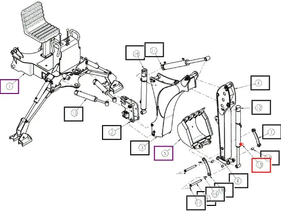 Mahindra Tractor Du Bush 25x28x30l ANSDB256N015 Mahindra Direct Parts