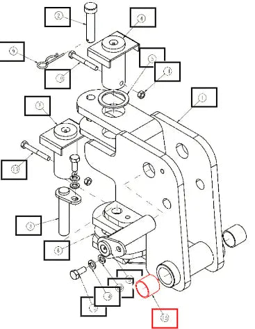 Mahindra Tractor Du Bush 32x36x30l ANSDB326N020 Mahindra Direct Parts