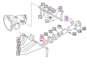 Mahindra Tractor Dual Disc Clutch Inner Throwout Bearing 006501070C1 Mahindra