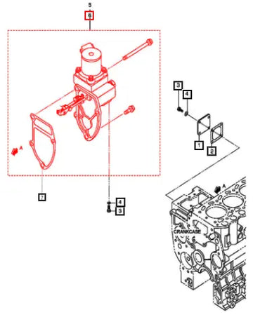 Mahindra Tractor Electronic Governor Assembly 006053532N91 Mahindra Direct Parts