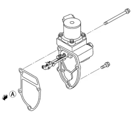 Mahindra Tractor Electronic Governor Assembly 31B64-28050 Mahindra Direct Parts