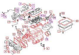 Mahindra Tractor Engine Gasket Kit 30H9422010 Mahindra Direct Parts