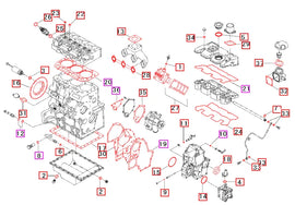 Mahindra Tractor Engine Gasket Kit 31S9402950 Mahindra Direct Parts