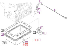 Mahindra Tractor Engine Oil Drain Plug E6303-33751 Mahindra