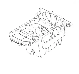 Mahindra Tractor Engine Oil Pan 000020614E05 Mahindra