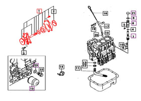 Mahindra Tractor Engine Oil Pump 31A3530010 Mahindra
