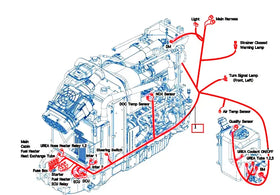 Mahindra Tractor Engine Wiring Harness 18716802102 Mahindra Direct Parts