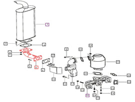 Mahindra Tractor Exhaust 90 degree E006018450D1 Mahindra Direct Parts
