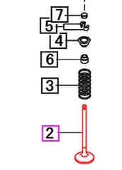 (Sold Out) Mahindra Tractor Exhaust Valve 31A0430200