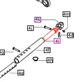 Mahindra Tractor Eye Bolt Rac End 007200282C1 Mahindra Direct Parts