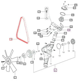 Mahindra Tractor Fan Belt Mahindra
