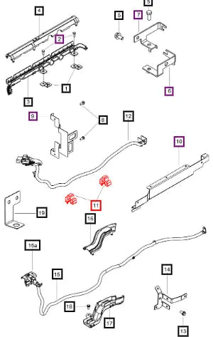 Mahindra Tractor Fas Harness Clamp 007704546D1 Mahindra Direct Parts