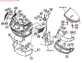 Mahindra Tractor Flange Bolt F0500106016 Mahindra Direct Parts