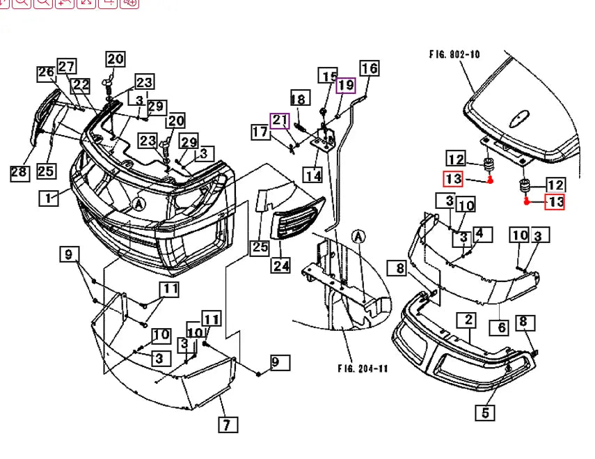 Mahindra Tractor Flange Bolt F0500106016 Mahindra Direct Parts